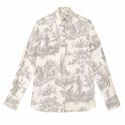 NOUREEV SHIRT I RED TOILE DE JOUY