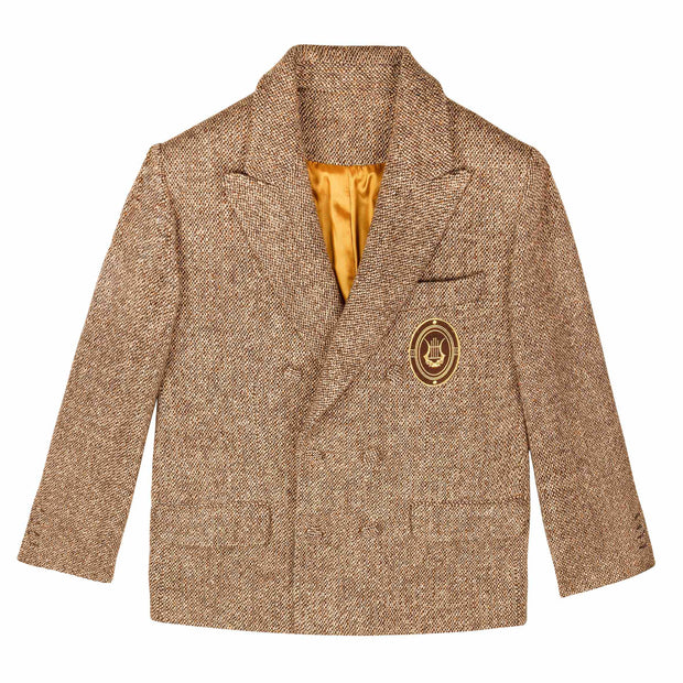 JACKET BEJART I DONEGAL WOOL BEIGE+BROWN 